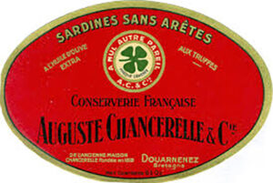 CHANCERELLE, AU NOM DE LA CONSERVE, 1828 A NOS JOURS