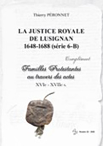 LA JUSTICE ROYALE DE LUSIGNAN