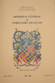 ARMORIAL GENERAL ET NOBILIAIRE FRANCAIS - TOME LVI