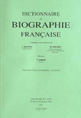 DICTIONNAIRE DE BIOGRAPHIE FRANCAISE, FASCICULE 121