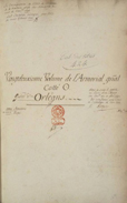 RECHERCHE SUR LA NOBLESSE DE LA GENERALITE D'ORLEANS, 1698 - 1707,