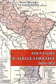 SOUVENIRS D'ALSACE LORRAINE