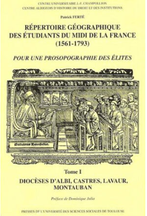 REPERTOIRE GEOGRAPHIQUE DES ETUDIANTS DU MIDI DE LA FRANCE, VOL VI