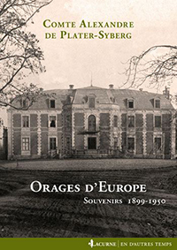 ORAGES D'EUROPE - SOUVENIRS (1899 - 1950),