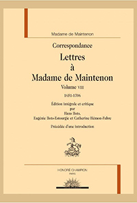 LETTRES DE MADAME DE MAINTENON,