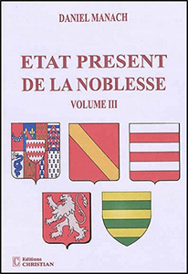 ETAT PRESENT DE LA NOBLESSE VOLUME III