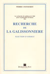 RECHERCHE DE LA GALISSONNIERE, ELECTION D'ANDELY