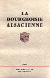 LA BOURGEOISIE ALSACIENNE