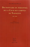 DICTIONNAIRE DU PERSONNEL DE LA COUR DES COMPTES DE NAPOLEON