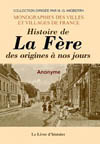 LA FERE (HISTOIRE DE)