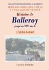 BALLEROY (HISTOIRE DE JUSQU'AU XIXE SIÈCLE)