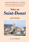 SAINT-DONAT (NOTICE SUR)