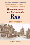 RUE. QUELQUES NOTES SUR L'HISTOIRE DE RUE