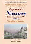 NAVARRE (ESQUISSES SUR). NOTES ET PIÈCES JUSTIFICATIVES