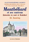 MONTBELIARD ET SES ENVIRONS - LE COMTE DE MONTBELIARD