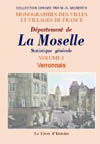 MOSELLE (LA) - VOLUME I