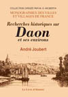 DAON ET SES ENVIRONS (RECHERCHES HISTORIQUES SUR)