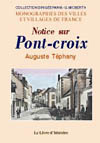 PONT-CROIX (HISTOIRE DE)