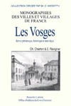 VOSGES (REVUE PITTORESQUE, HISTORIQUE ET STATISTIQUE)