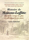 MAISONS- LAFITTE (HISTOIRE DE LA VILLE DEPUIS LES TEMPS LES PLUS RECULES JUSQU'À  NOS JOURS)