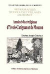 CARIGNAN (ANNALES CIVILES ET RELIGIEUSES D'YVOIS-CARIGNAN ET DE MOUZON