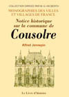 COURSORLE (NOTICE HISTORIQUE SUR LA COMMUNE DE)