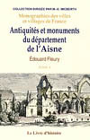 AISNE ( ANTIQUITES ET MONUMENTS DU DEPARTEMENT DE) VOL IV