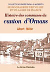 ORNANS (HISTOIRE DES COMMUNES DU CANTON D')