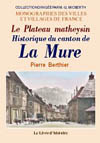 LA MURE (HISTORIQUE DU CANTON DE). LE PLATEAU MATHEYSIN