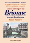 BRIONNE (GLANES HISTORIQUES SUR BRIONNE)