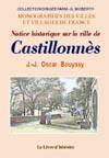 CASTILLONNES (NOTICE HISTORIQUE SUR LA VILLE DE)