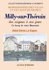 MILLY-SUR-THERAIN DES ORIGINES À  NOS JOURS