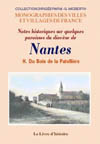 NANTES (NOTES HISTORIQUES SUR QUELQUES PAROISSES DU DIOCÈSE DE NANTES)