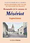 MEZERIAT (MONOGRAPHIE DE LA COMMUNE)