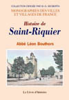 SAINT-RIQUIER (HISTOIRE DE)