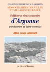 ARGONNE (FOLKLORE ET VIEUX SOUVENIRS D')