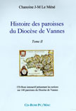 HISTOIRE DES PAROISSES DU DIOCÈSE DE VANNES VOLUME 2